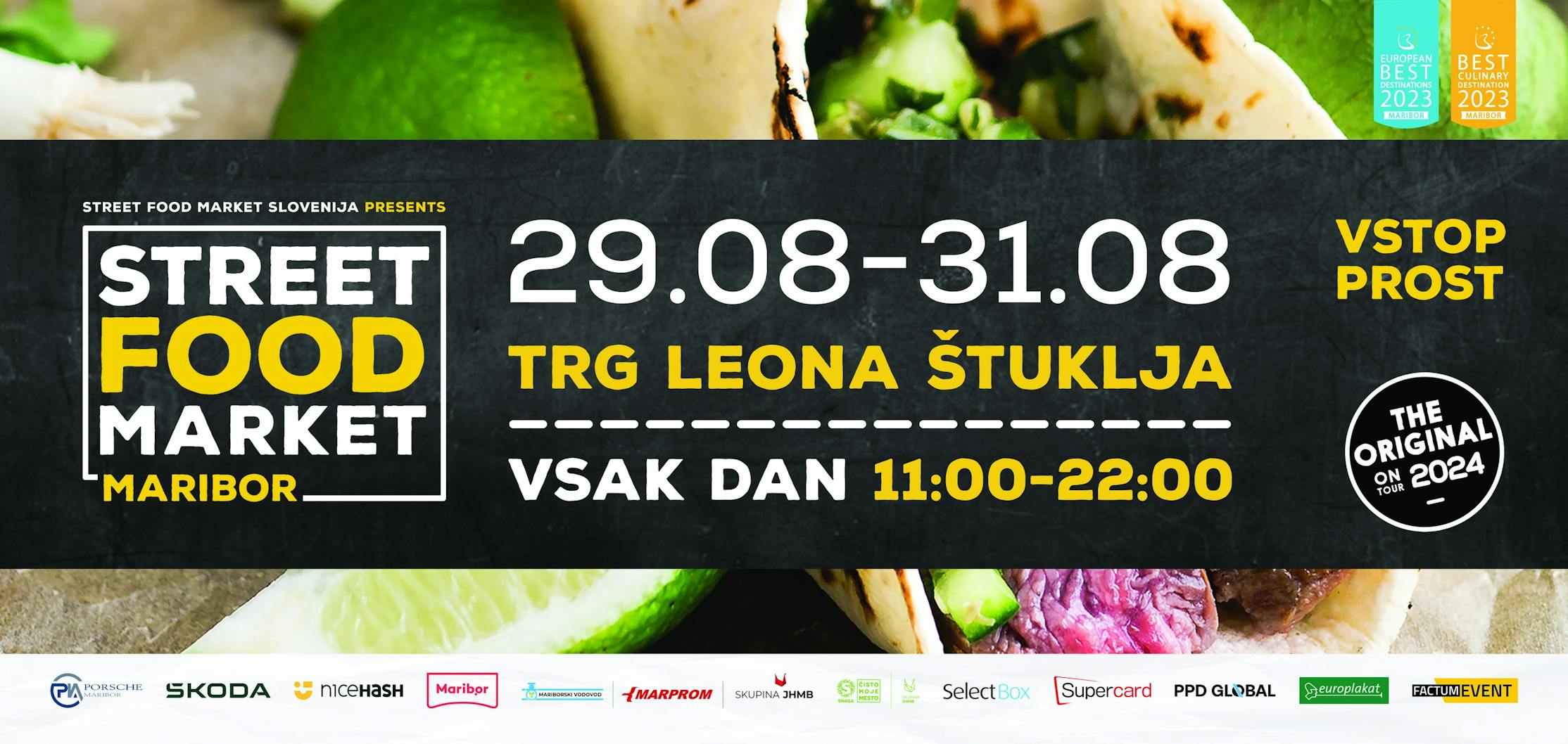 Street food market Maribor